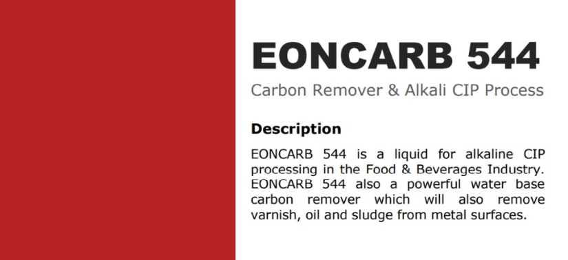 Carbon remover chemical EonCarb 544