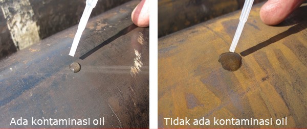 kontaminasi oil