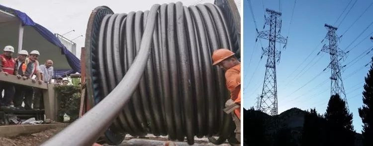 Bitumen Coating untuk Kabel Transmisi Listrik Tegangan Tinggi