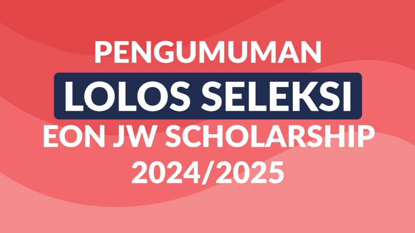 Pengumuman beasiswa Eon