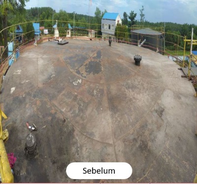 Sebelum Aplikasi Tank Coating