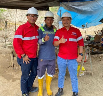 Drilling exploration eon team