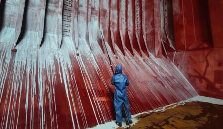 proses cargo hold cleaning