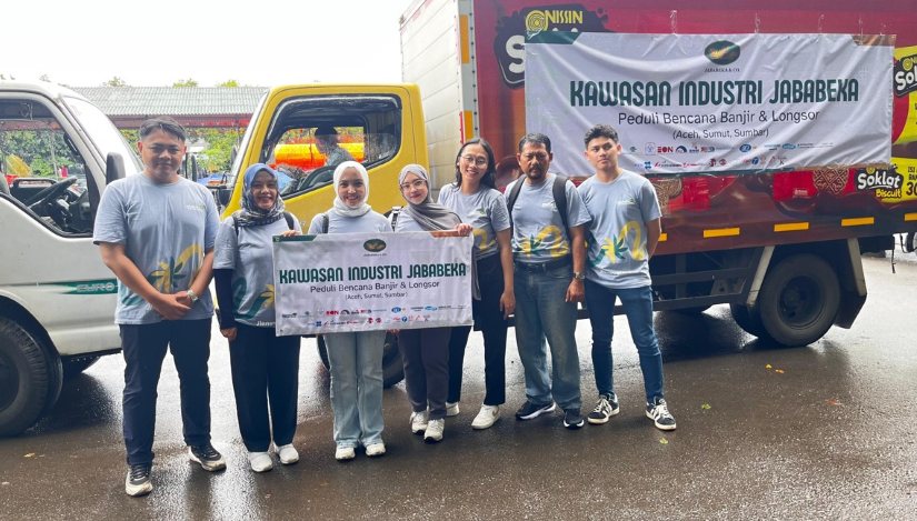 Penggalangan Dana Tenant Jababeka untuk Bencana Banjir Sumatera